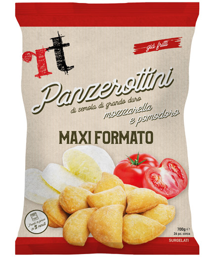 RT  PANZEROTTINI POMODORO/MOZZRELLA G.28  BUSTA G.700