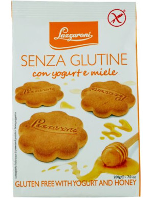 LAZZARONI FROLLINI S/GLUTINE G.200  YOUGURT E MIELE