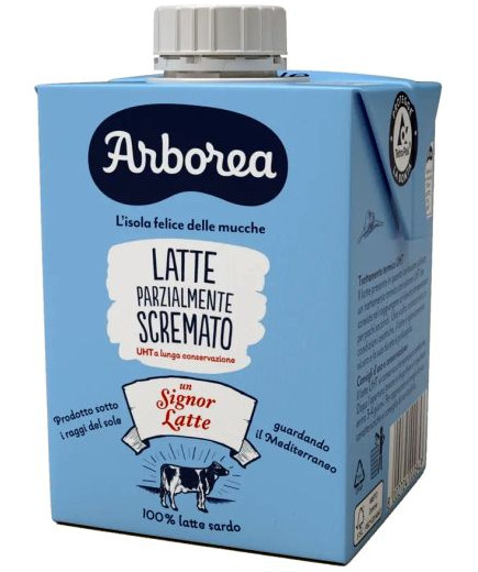 ARBOREA LATTE UHT PARZIALMENTE SCREMATO ML.500 EDGE