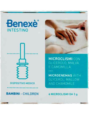 BENEXE' MICROCLISMI BABY GLICEROLO CAMOMILLA MALVA 6PZX3GR.