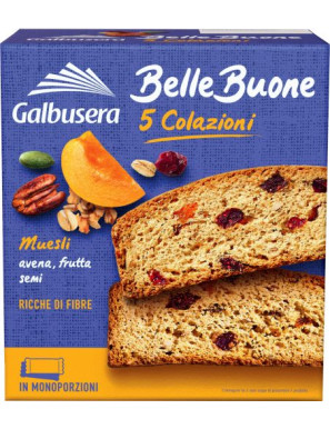 GALBUSERA BELLE BUONE FETTEG.200 CIOCCOLATO