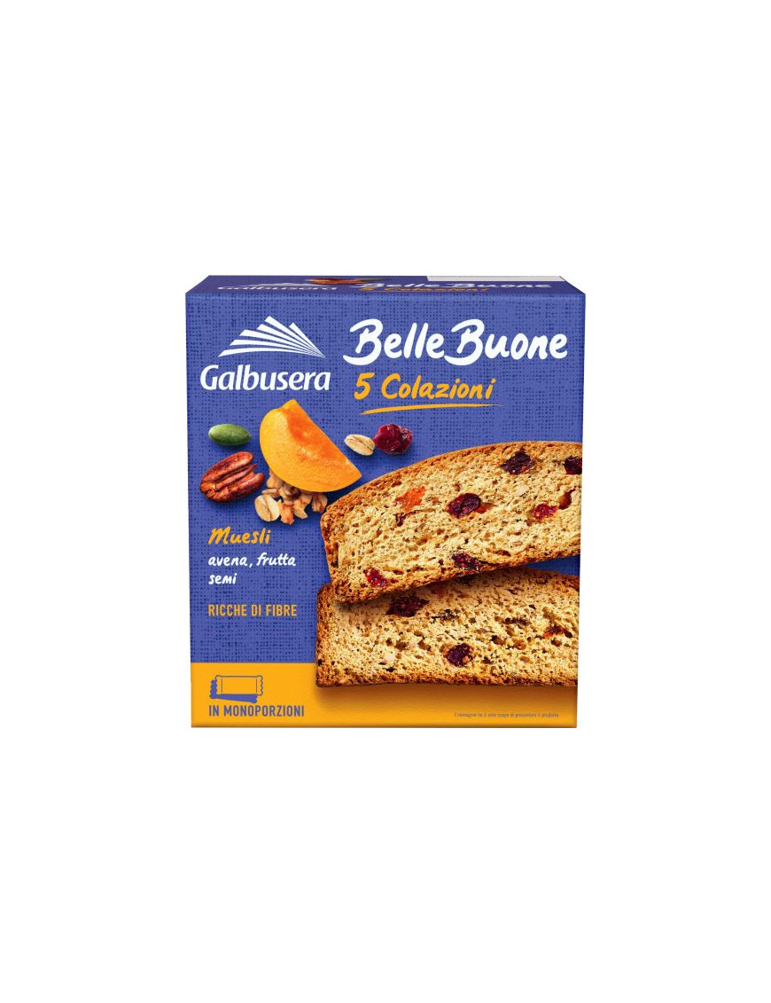 GALBUSERA BELLE BUONE FETTEG.200 CIOCCOLATO