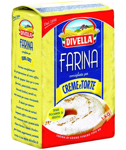 DIVELLA FARINA PER TORTE KG.1