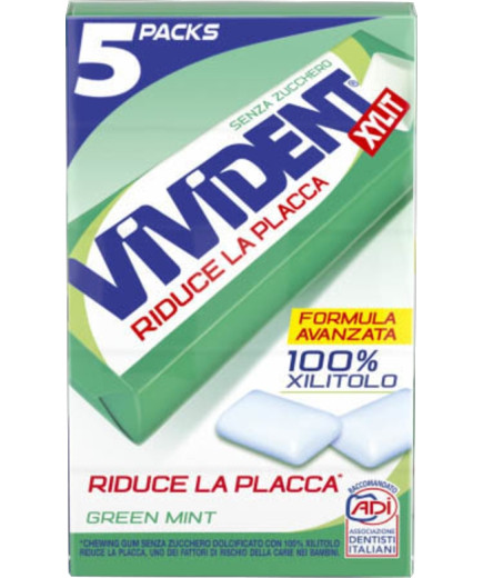 Perfetti Vivident Xylit Greenmmint