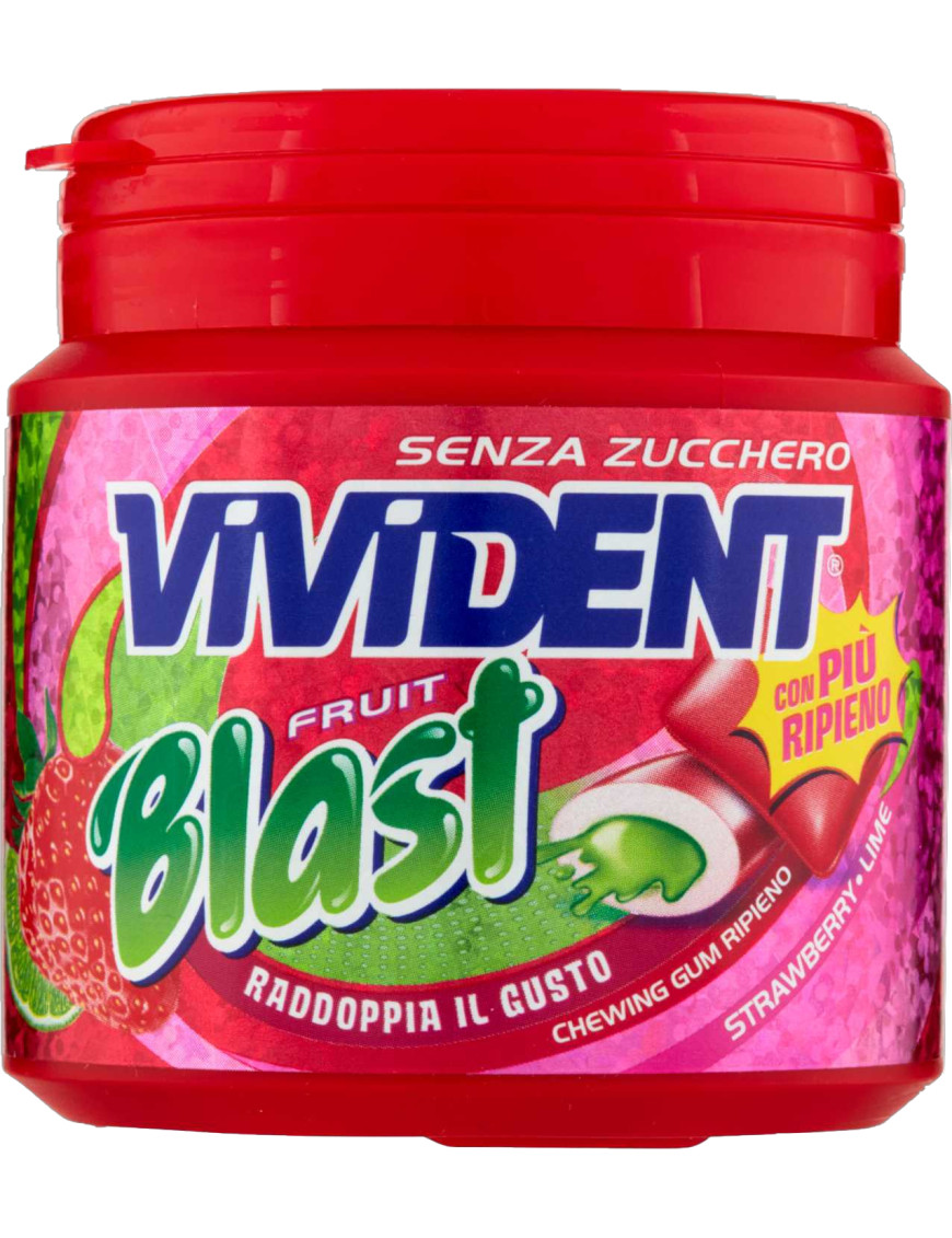 Perfetti Vivident Bottle Strawberry