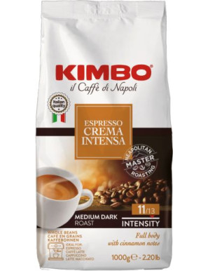 KIMBO IN GRANI ESPRESSO CREMA INTENSA KG.1