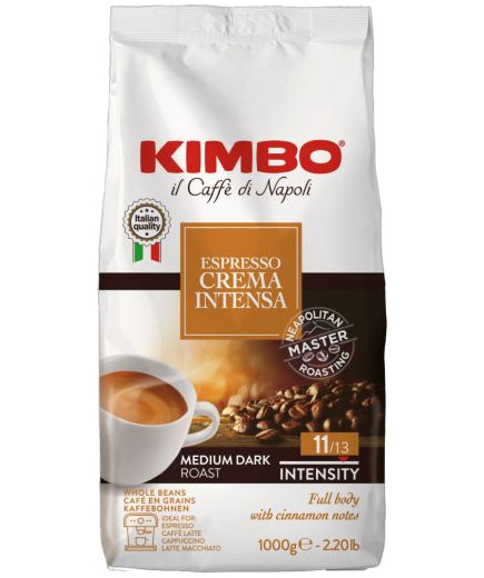 KIMBO IN GRANI ESPRESSO CREMA INTENSA KG.1