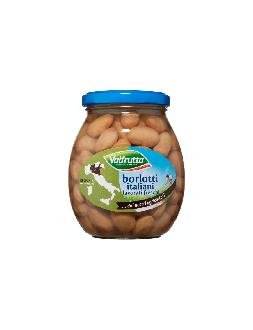 Valfrutta Fagioli Borlotti gr.360 Plg