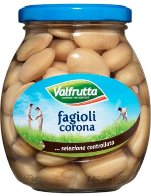 Valfrutta Fagioli Corona gr.360 Vaso Vetro