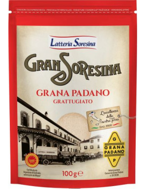 Soresina Grana Padano DOP Grattugiato Busta gr.100