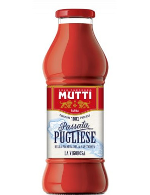 Mutti Passata Pugliese gr.400 Bottiglia