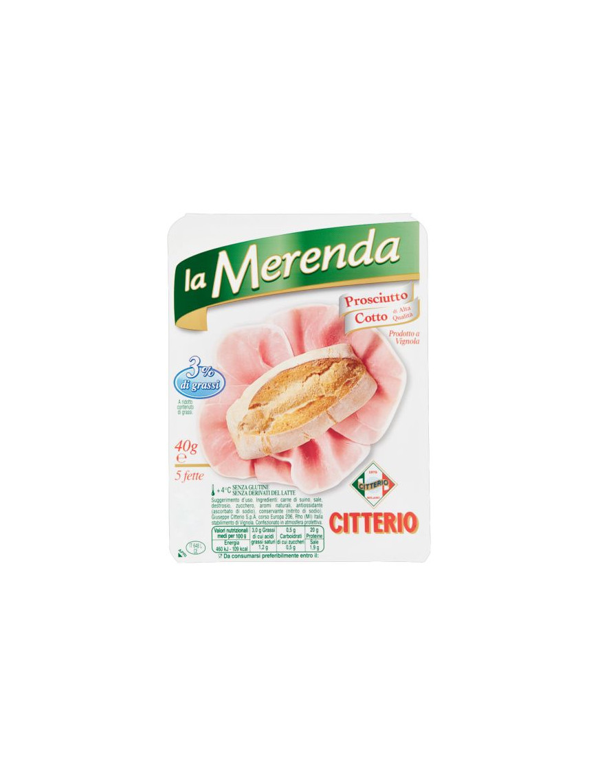 CITTERIO LA MERENDA PROS.COTTOG.40