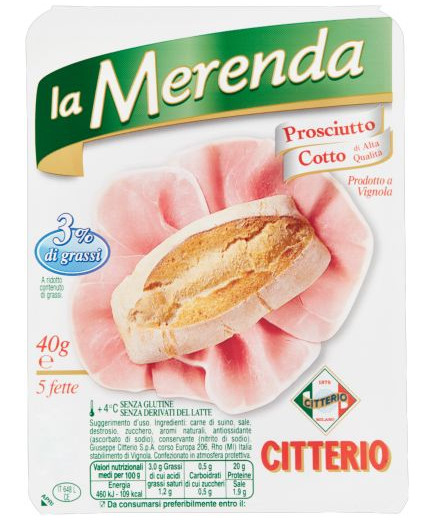 CITTERIO LA MERENDA PROS.COTTOG.40