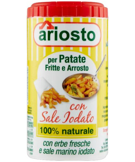 Ariosto Insaporitore Per Patate Con Sale Iodato gr.80