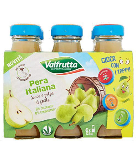 Valfrutta Succo Pera ml.125x6