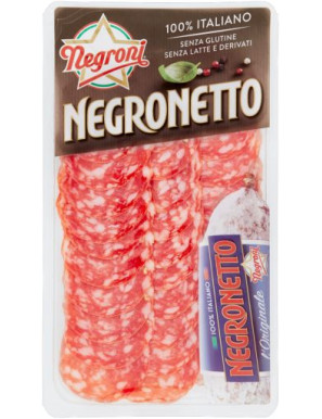 NEGRONI SALAME NEGRONETTO AFFETTATO G.75