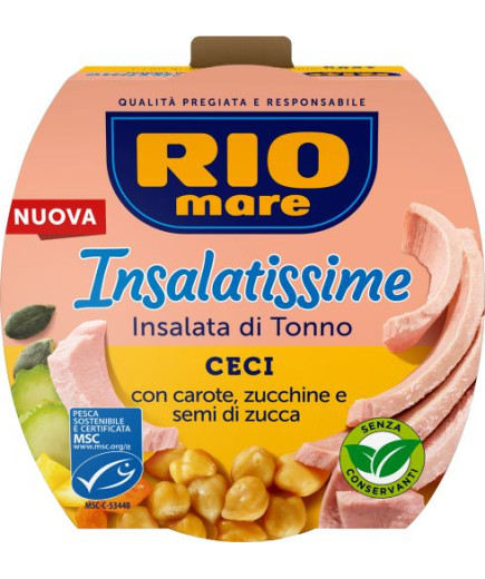 RIO MARE INSALATISSIME TONNO E CECI G.160