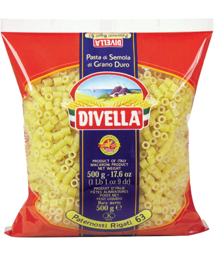 Divella Paternosti Rigati 63 gr.500