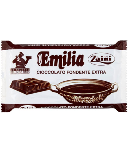 Zaini Cioccolata Emilia Fondente gr.400 Dama