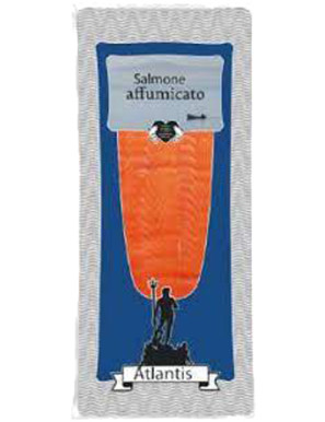 L'Inedito Salmone Norvegese Affumicato Busta gr.200