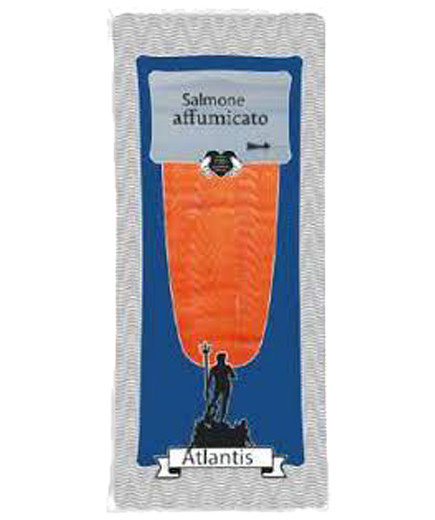 L'Inedito Salmone Norvegese Affumicato Busta gr.200