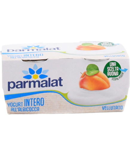 Parmalat Yogurt Intero Albicocca gr.125X2