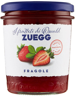 Zuegg Confettura alle Fragole gr.320 Vaso Vetro