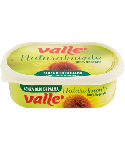 Valle' Margarina Naturalmente gr.250 Senza Olio Di Palma