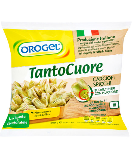 Orogel Carciofi In Spicchi Tantocuore gr.300