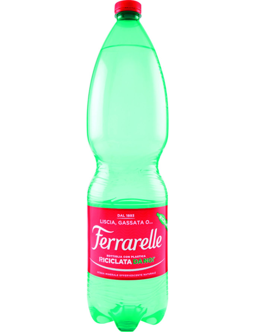 Ferrarelle Acqua Effervesce Naturale lt.1.5