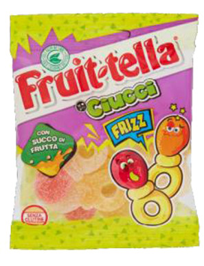 Perfetti Fruittella Ciuccio Frizz Busta gr.175.