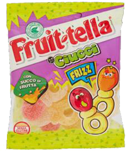 Perfetti Fruittella Ciuccio Frizz Busta gr.175.