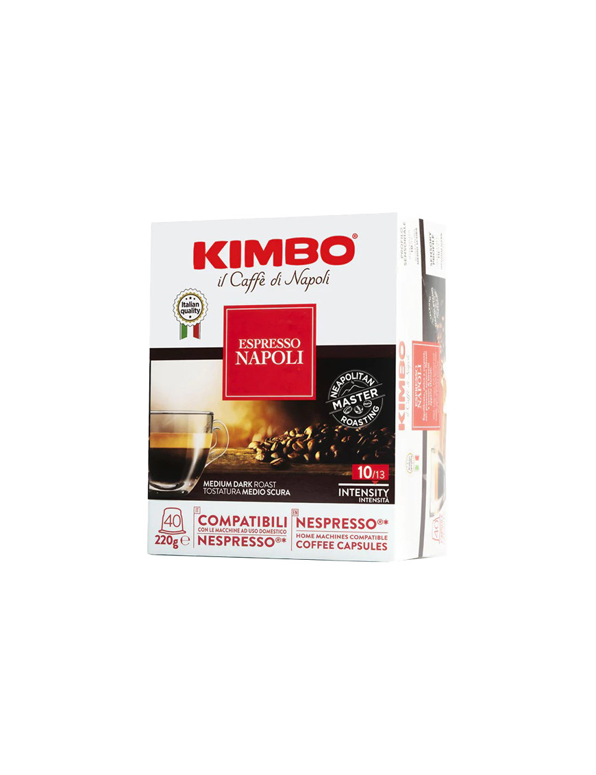 KIMBO ESPRESSO NAPOLI 40 CPS -COMPAT. NESPRESSO-