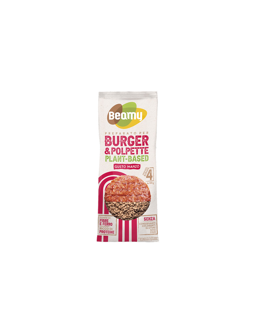 BEAMY PREPARATO PER BURGER EPOLPETTE GR.120-GUSTO MANZO