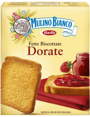 Barilla Fette Biscottate Dorate gr.315