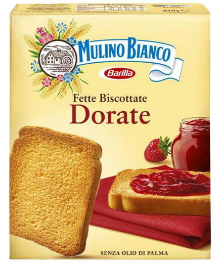 Barilla Fette Biscottate Dorate gr.315