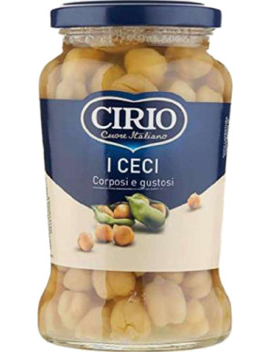 Cirio Ceci Vaso Vetro gr.370