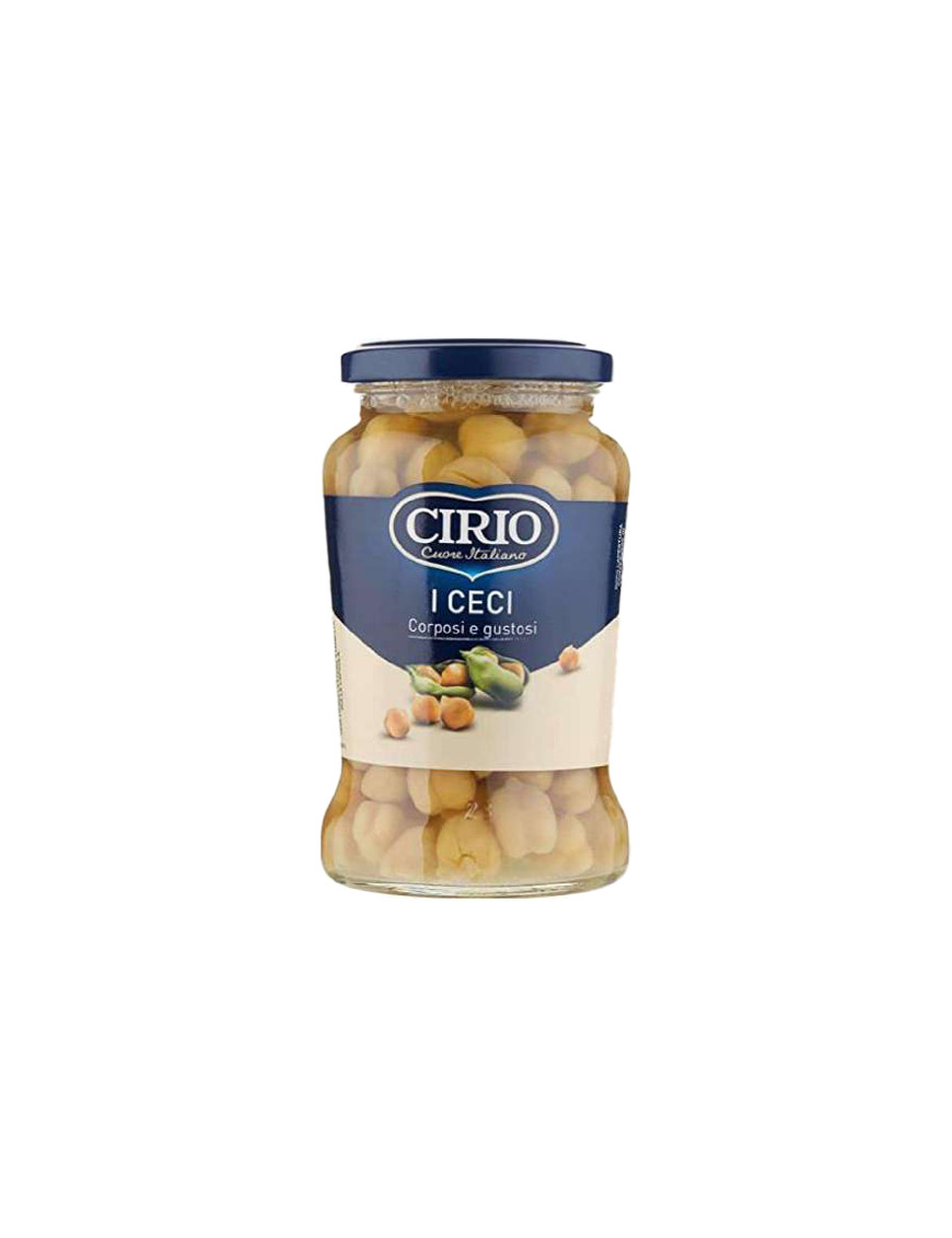 Cirio Ceci Vaso Vetro gr.370