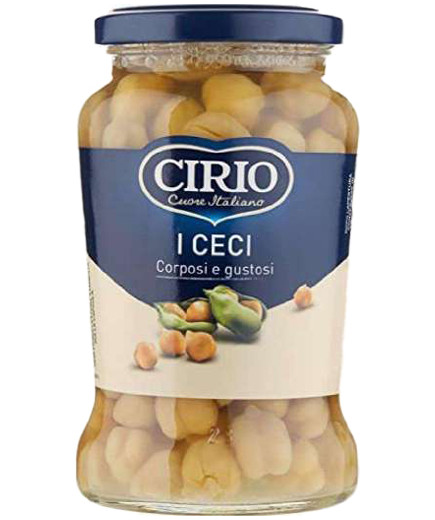 Cirio Ceci Vaso Vetro gr.370