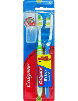 Colgate Spazzolino Extra Clean X2