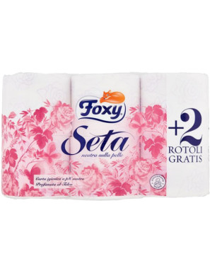 Foxy Seta Carta Igienica 4+2 Rotoli Maxi 2 Veli