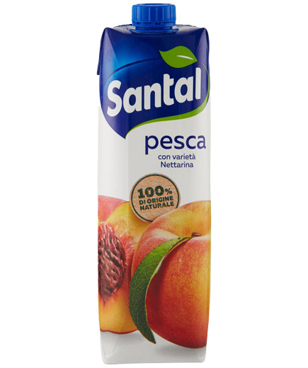 Santal Succo Pesca Prisma  - Polposi - lt.1