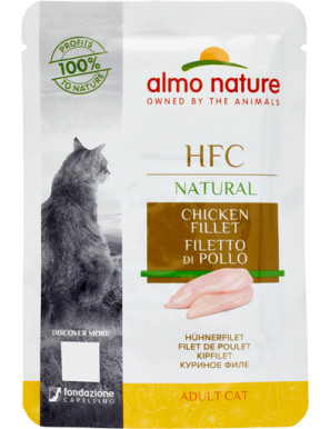 ALMO NATURE GATTO CLASSIC G.55 FILETTO DI POLLO BS  UMIDO