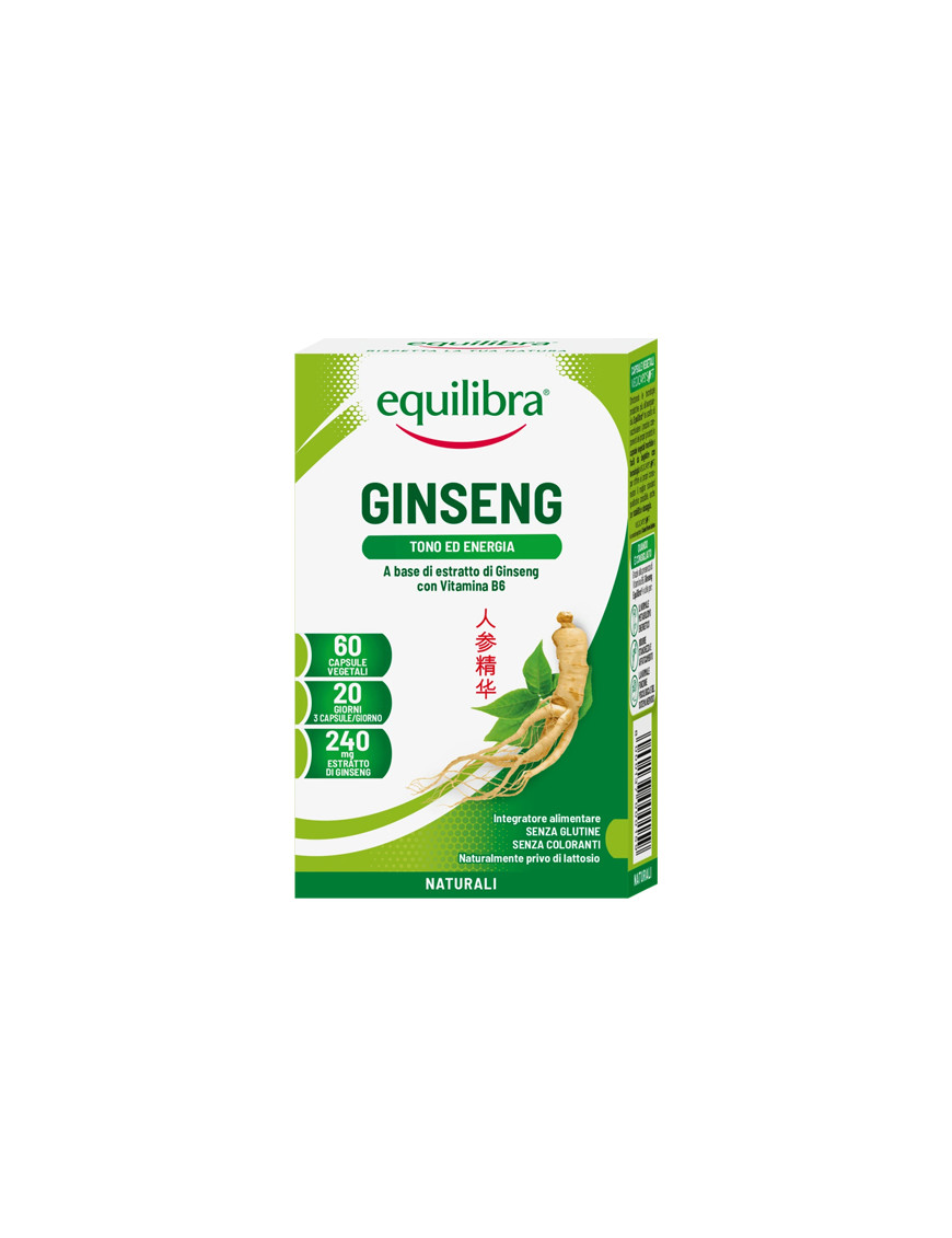 Equilibra Ginseng Vegicaps 60 Perle gr.19,2