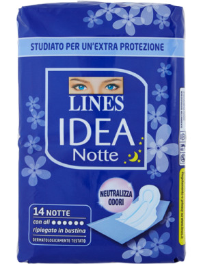 Lines Idea Notte Ripiegato X14