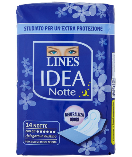 Lines Idea Notte Ripiegato X14