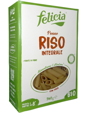 Felicia Penne Rigate Riso Integrale BIO gr.340