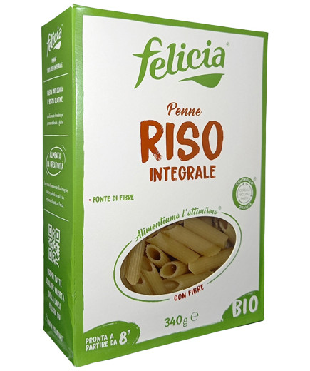 Felicia Penne Rigate Riso Integrale BIO gr.340