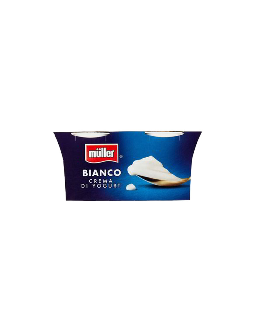 Muller Crema Yogurt Bianco gr.125X2