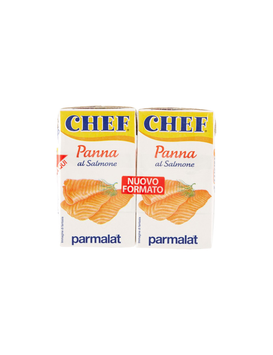 Parmalat Chef Panna Da Cucina Salmone ml.125X2